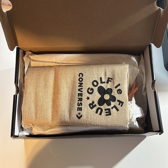 Golf Le Fleur x Chuck 70 Hi Quilted Velvet Tillandsia Purple Shoe - Picture 2 of 6